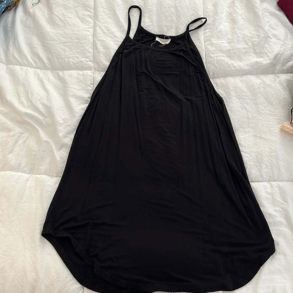 Long Black Tank